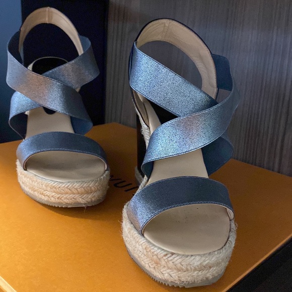 andre assous wedge espadrille - Picture 2 of 4